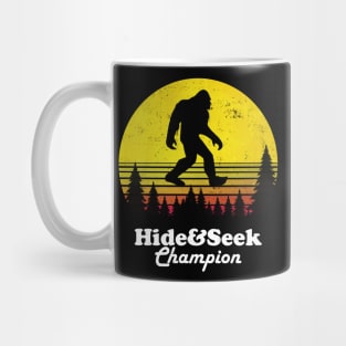 vintage Bigfoot world hide and seek champion Mug
